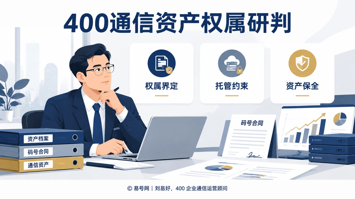 2026年400电话码号资产连续性证明与权属研判