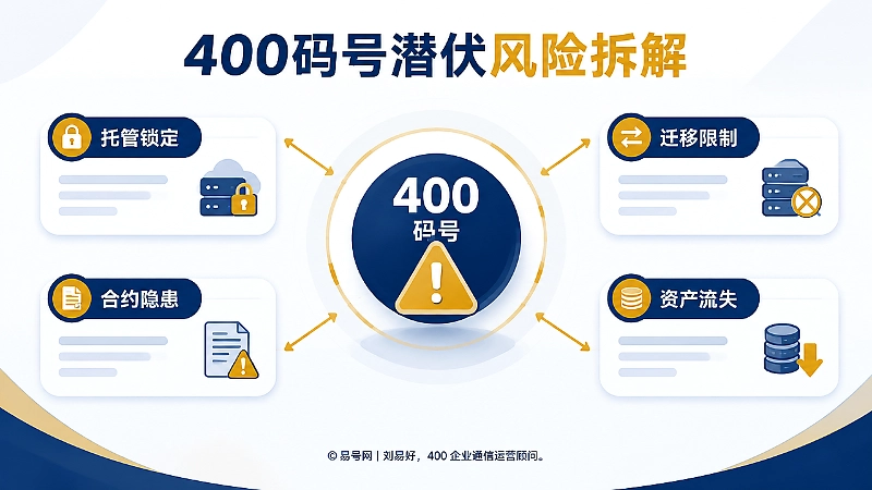 400码号潜伏风险拆解信息图