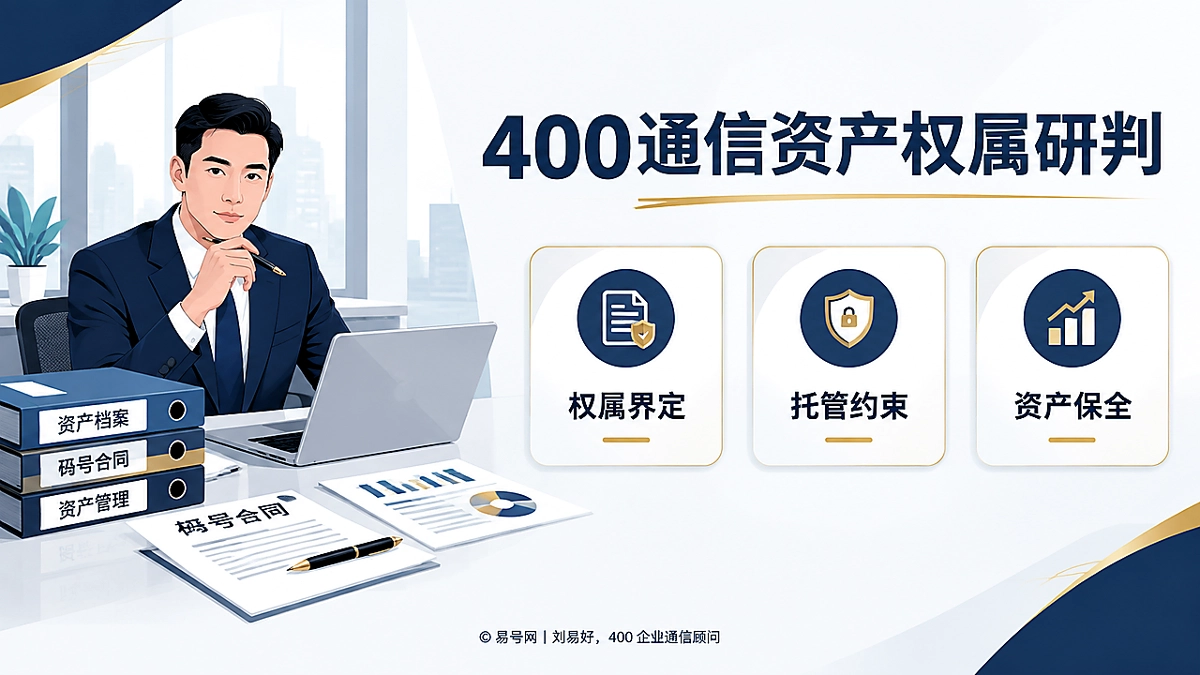 2026年400电话码号资产责任归属与保全研判