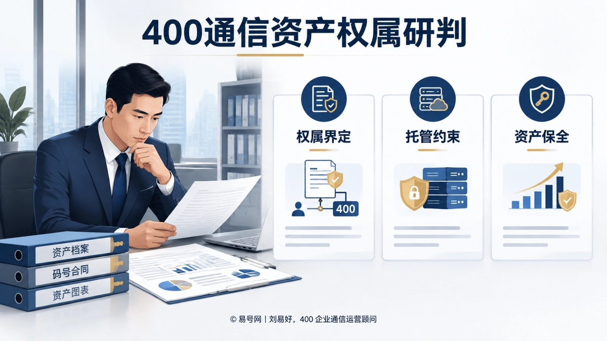 2026年400电话资产价值折损曲线与保全研判
